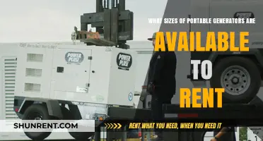 Portable Generator Rental Sizes: Options for Every Power Need