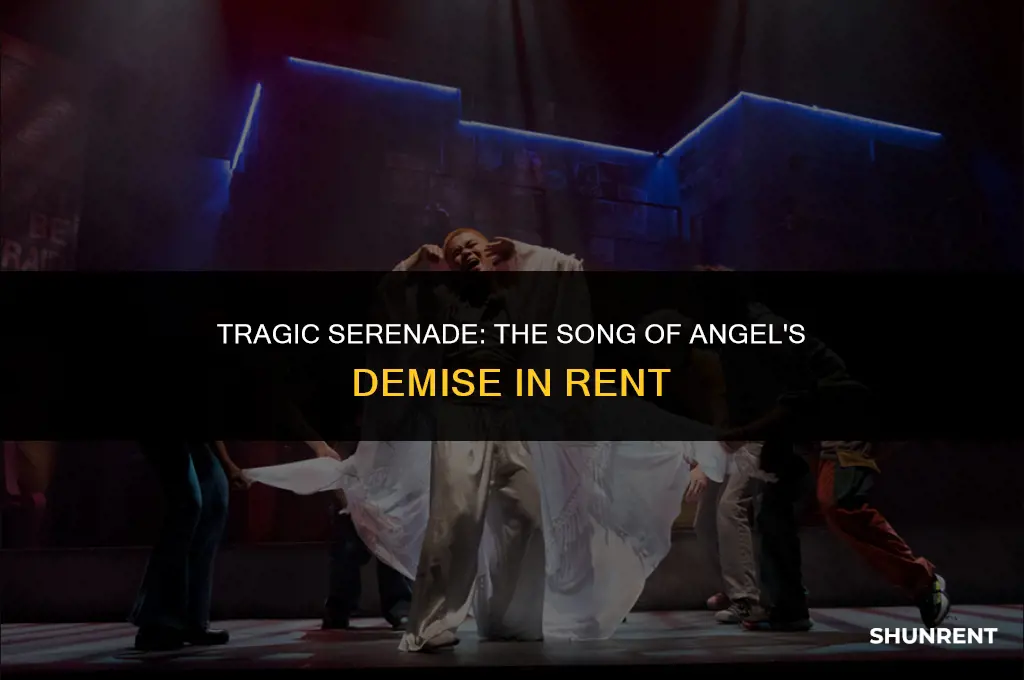 what song does angel die in rent