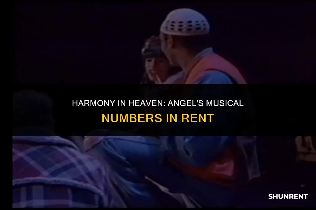 what songs does angel sing in rent
