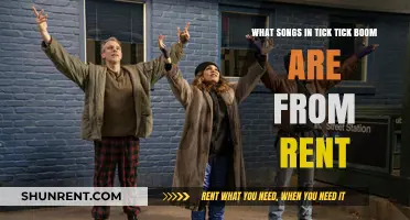 Tick, Tick... Boom! and Rent: Shared Songs and Musical Legacy