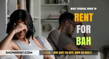 Understanding Spousal Proof of Rent for BAH: A Comprehensive Guide