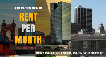 Discover the State with the Lowest Monthly Rent in the U.S