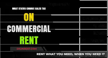Which States Levy Sales Tax on Commercial Rent: A Comprehensive Guide
