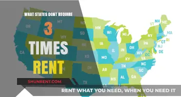 States with No Triple Rent Requirement: A Comprehensive Guide