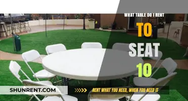 Choosing the Perfect Table Rental to Comfortably Seat Ten Guests