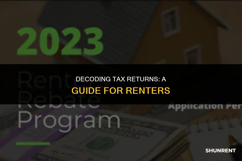 what tax return if you are renting