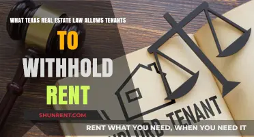 Texas Tenant Rights: When Can You Legally Withhold Rent?