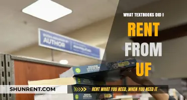 Unveiling the Textbooks I Rented During My UF Journey