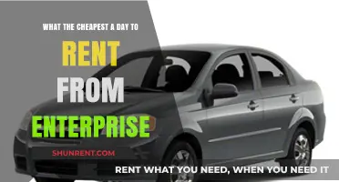Cheapest Day to Rent from Enterprise: Save Big on Your Next Rental