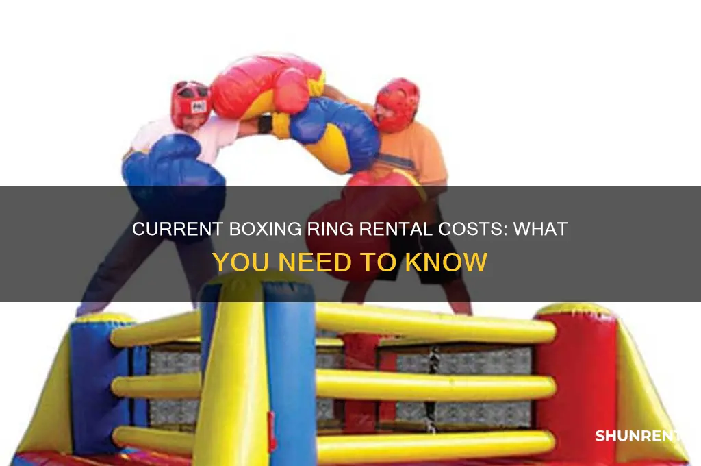 what the going rate for renting a boxing ring