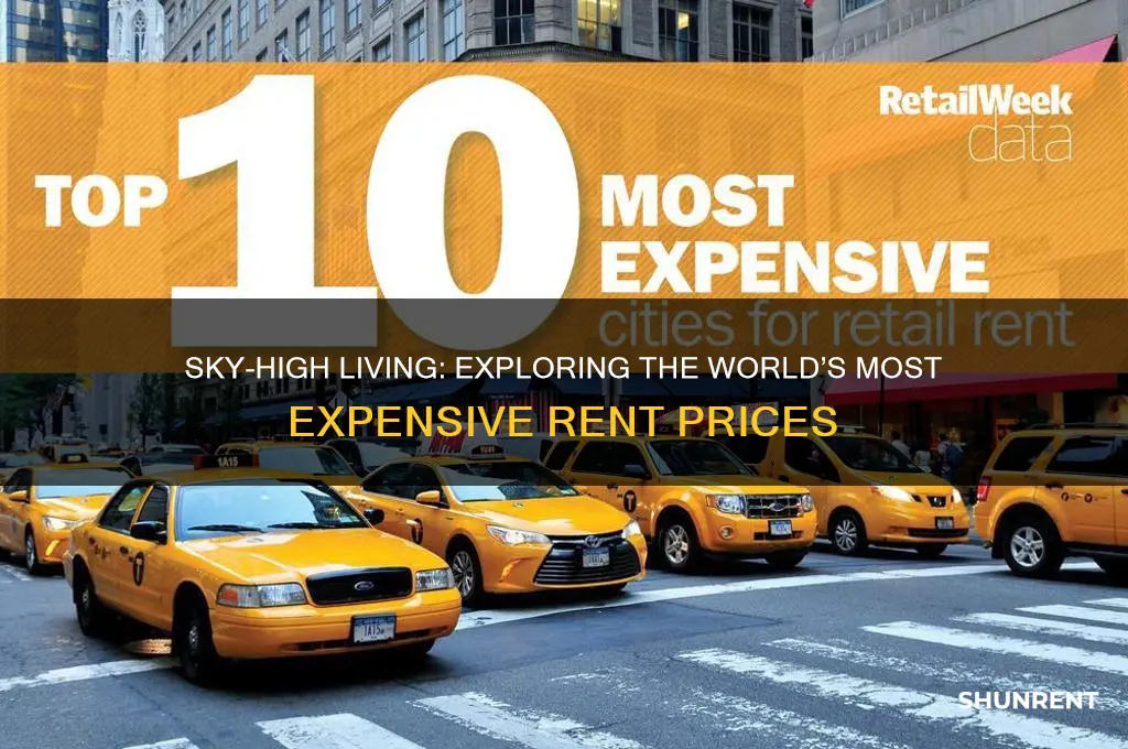 what the most expensive rent in the world