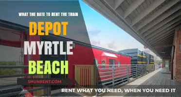 Renting Myrtle Beach Train Depot: Current Rates and Booking Details