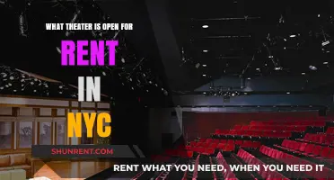 Discover NYC's Best Theaters Available for Rent in 2023
