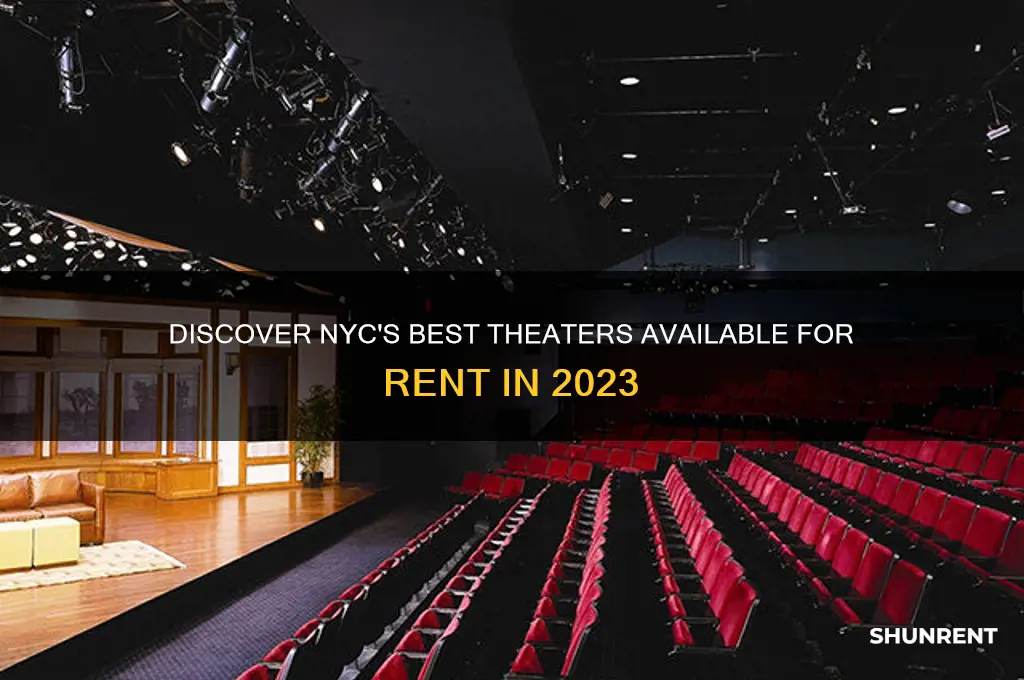 what theater is open for rent in nyc