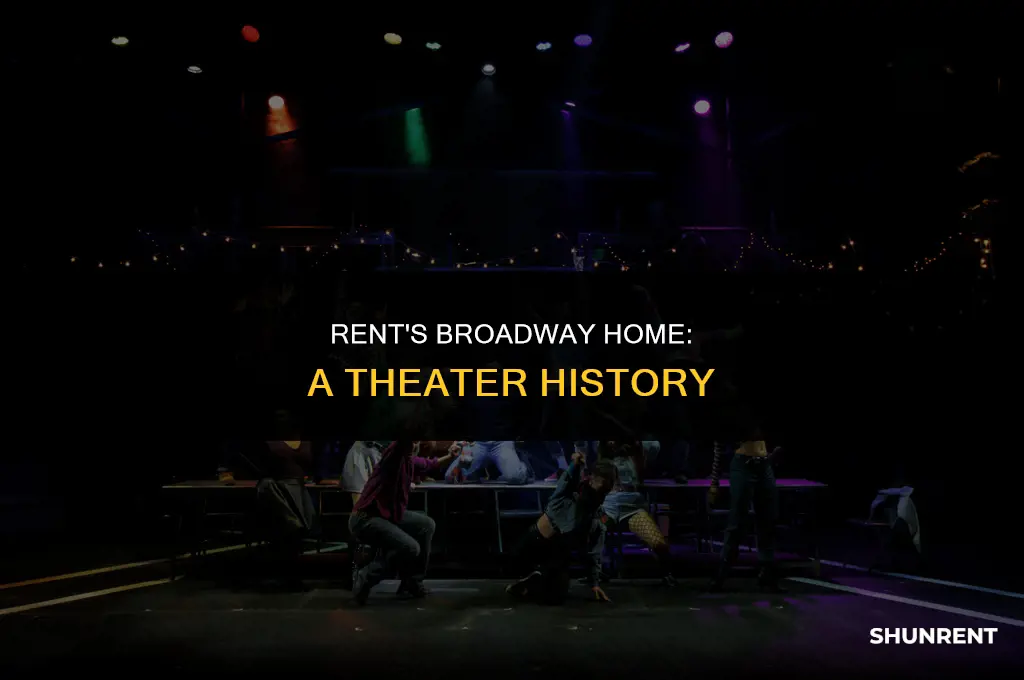 what theater was rent in on broadway
