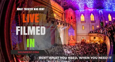 Unveiling the Stage: Where 'Rent Live!' Came to Life