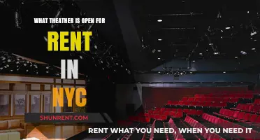 Discover NYC's Best Theaters Available for Rent in 2023