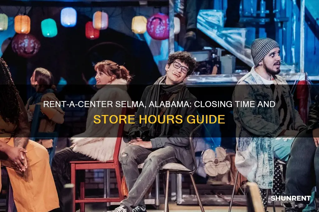 what time do rent a center close in selma alabama