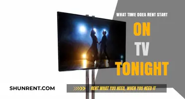 Rent TV Premiere Tonight: Start Time and Channel Guide
