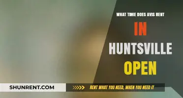 Avis Rent-a-Car Huntsville Opening Hours: When Does It Open?