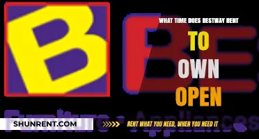 Bestway Rent-to-Own Opening Hours: When Does the Store Open?