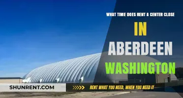 Rent-A-Center Aberdeen, WA: Closing Time and Store Hours Guide