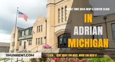 Rent-A-Center Adrian, Michigan: Closing Time and Store Hours Guide