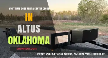 Rent-A-Center Closing Time in Altus, Oklahoma: Hours Guide