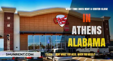Rent-A-Center Athens, Alabama: Closing Time and Store Hours Guide