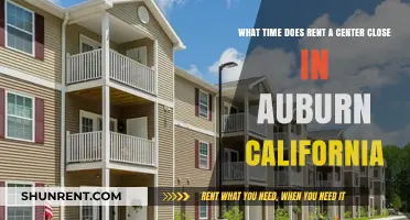 Rent-A-Center Auburn, CA: Closing Time and Store Hours Guide