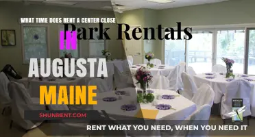 Rent-A-Center Augusta, Maine Closing Hours: What Time Do They Close?