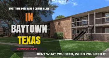 Rent-A-Center Baytown, Texas Closing Time: When Do They Shut Down?