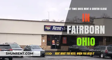 Rent-A-Center Fairborn, Ohio: Closing Time and Store Hours