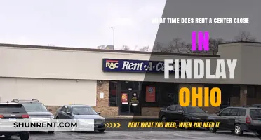 Rent-A-Center Findlay, Ohio Closing Hours: What You Need to Know