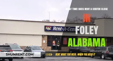 Rent-A-Center Foley, Alabama: Closing Time and Store Hours Guide