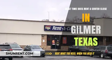 Rent-A-Center Gilmer, Texas: Closing Time and Store Hours Guide