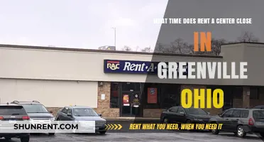 Rent-A-Center Greenville, Ohio Closing Time: Hours and Details