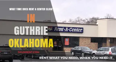 Rent-A-Center Guthrie, Oklahoma Closing Hours: What You Need to Know