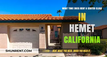 Rent-A-Center Hemet, CA: Closing Time and Store Hours Guide