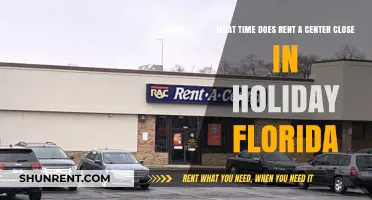 Holiday, Florida Rent-A-Center Closing Times: Your Quick Guide
