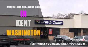Rent-A-Center Closing Time in Kent, Washington: Your Quick Guide