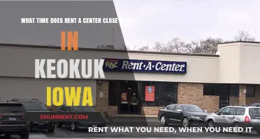 Keokuk Iowa Rent-A-Center Closing Time: Hours and Schedule
