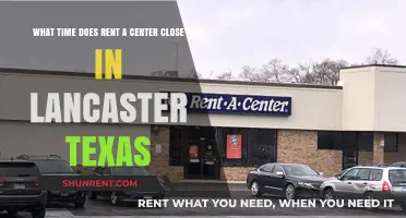 Rent-A-Center Closing Hours in Lancaster, Texas: Your Quick Guide