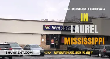 Rent-A-Center Laurel, Mississippi: Closing Time and Store Hours