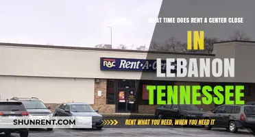 Rent-A-Center Lebanon, Tennessee: Closing Time and Store Hours