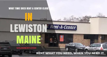 Rent-A-Center Lewiston, Maine Closing Hours: What You Need to Know