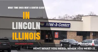Rent-A-Center Lincoln, Illinois Closing Time: Hours and Details