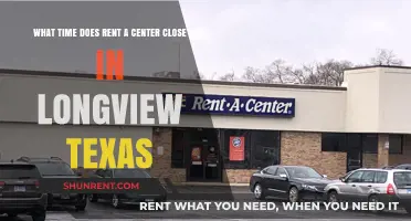 Rent-A-Center Longview, Texas: Closing Time and Store Hours Guide