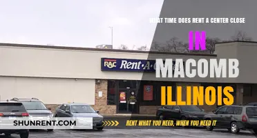 Rent-A-Center Macomb, Illinois Closing Time: Hours and Details