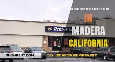 Rent-A-Center Madera, CA: Closing Time and Store Hours Guide